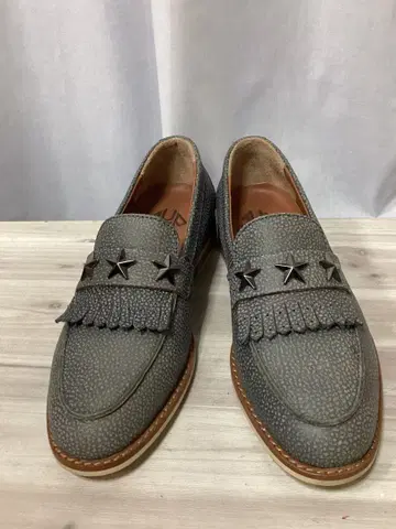 최종 가격 인하 새상품급 정가 26000엔 JUMP 가죽 로퍼