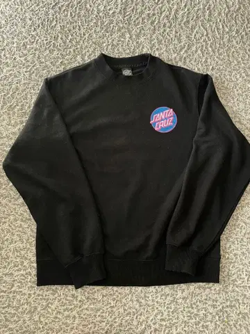 SANTA CRUZ 블랙 맨투맨 L 사이즈