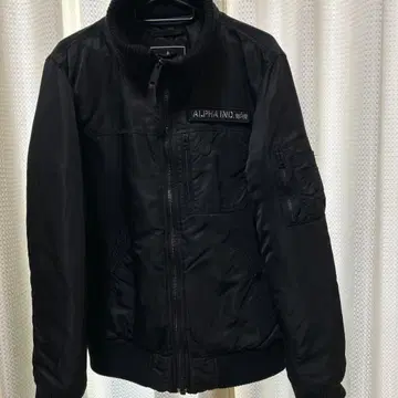 ALPHA IND. 밀리터리 자켓 블랙