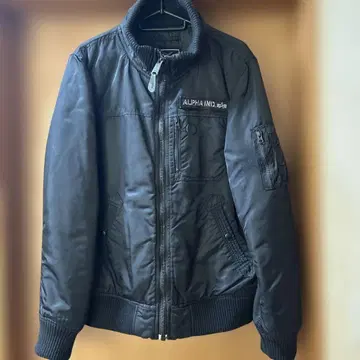 ALPHA IND. 밀리터리 자켓 블랙