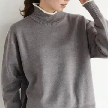 스콧 클럽 밀포아 [ 새상품 ] 긴팔 니트 그레이