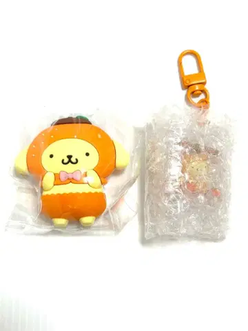 새상품 산리오 후르츠 디자인 시크릿 마그넷 키링 포무