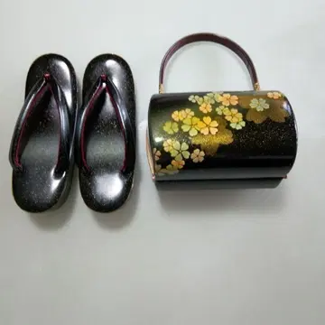 조리와 꽃무늬 백 세트