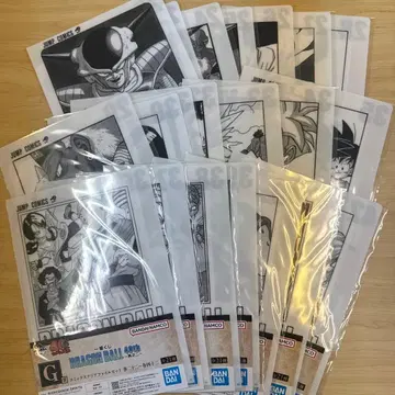 제일복권 드래곤볼 G상 클리어 파일 전 21종 풀 컴플리트