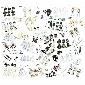 원펀맨 설정 제작 자료 [49장]