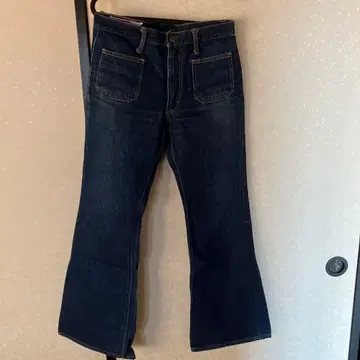 롭슨 부츠컷 데님 다크 블루