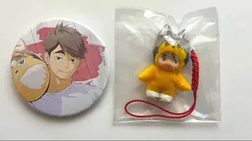 하이큐 미야 오사무 캔뱃지 코스튬 큐피 문구 카페