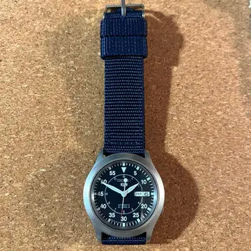 Seiko5 7S26-03J0 SNKH67J1 네이비 일본제