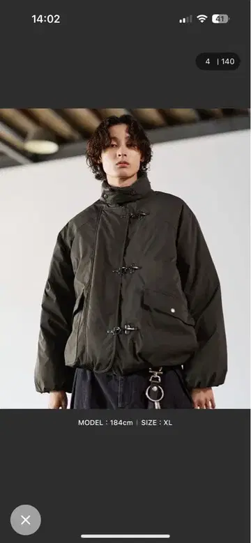 Bleme 파이어맨 자켓 카키 아우터