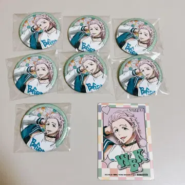 키류 미츠키 윈브레 카라철 가라오케노테츠진 캔 글리터 캔뱃지