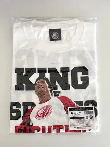 안토니오 이노키 KING OF SPORTS 티셔츠 S 사이즈