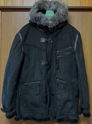 y2k 남성용 블루종 GRANGESTA 보아 안감 코트