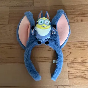 미니언 할로윈 귀 달린 머리띠