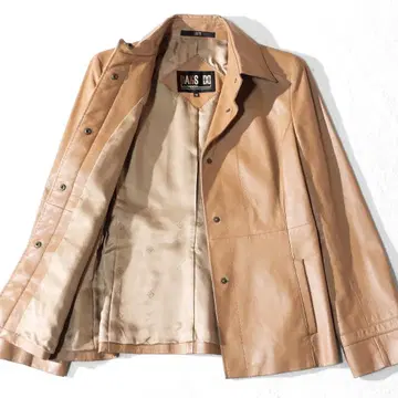 닥스 DAKS 가죽 자켓 양가죽 램 가죽 천연 가죽 여성용 42