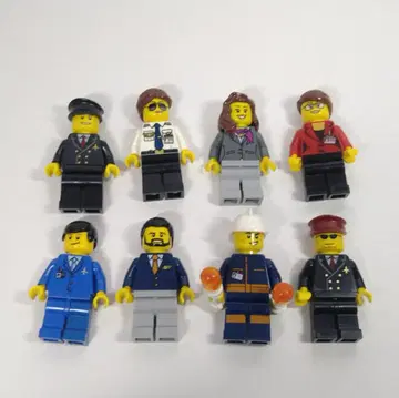 레고 미니 피규어 시티 8개 묶음 판매 정품 부품 파이롯트 승무원
