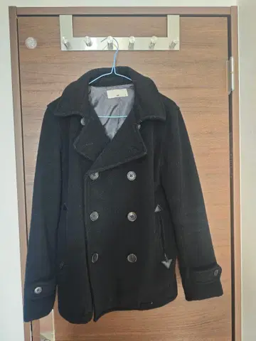 HARE 울 피 코트 블랙