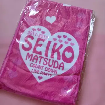 SEIKO MATSUDA 카운트다운 라이브 머플러 타월