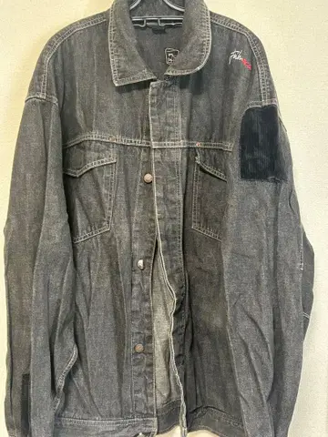 다크 그레이 데님 자켓