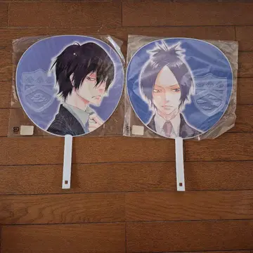 리본 부채 세트 로쿠도 무쿠로 히바리 쿄야