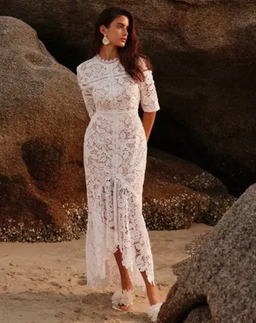 레이스 원피스 드레스