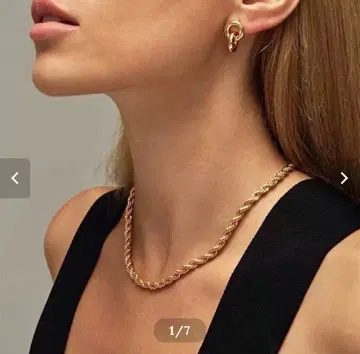 [ 새상품 ] 트위스트 목걸이