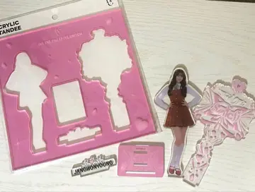 ive 원영 아크릴 스탠드 팝업 스토어