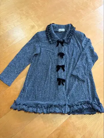 GALLERY VISCONTI 프릴 코트 M