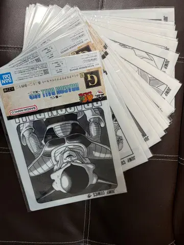 제일복권 드래곤볼 40th G상 클리어 파일 18종류 3종 결번