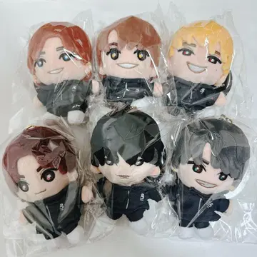 레어 SixTONES 6인 전원 컴플리트 손잡은 스트 봉제 인형