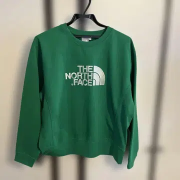 [ 새상품급 ] THE NORTH FACE 그린 컬러 맨투맨