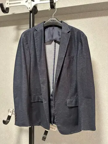 COMME CA ISM 네이비 비즈니스 자켓 L
