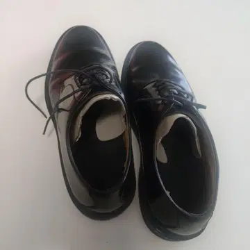 REGAL 블랙 레이스업 슈즈