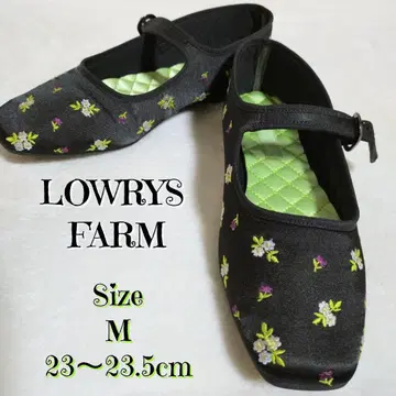 로리즈팜 미니 꽃무늬 꽃무늬 자수 멜리 제인 스트랩 M 새상품급