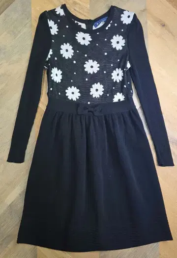 M'S GRACY 꽃무늬 긴팔 드레스 38 사이즈 일본제 y61