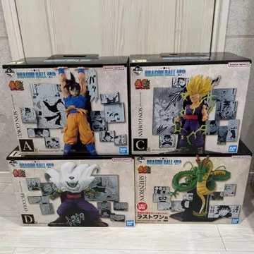 드래곤볼 제일복권 DRAGON BALL 40th 그 두 번째 4체 세트