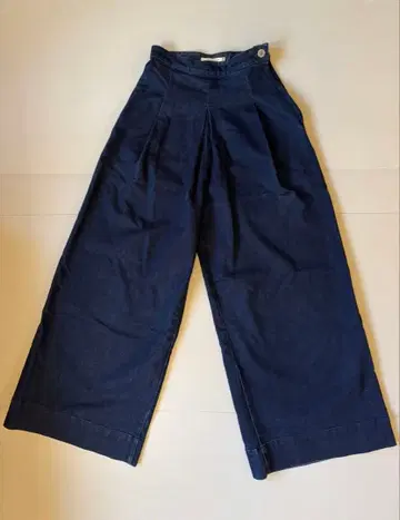 GALLARDAGALANTE 다크 블루 와이드 팬츠