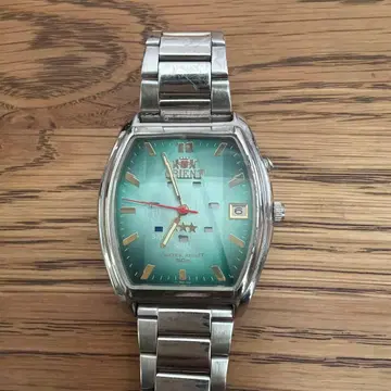 Orient 자동 와인딩 손목시계 그린