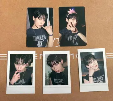 ENHYPEN 선우 포토 카드 2장 폴라로이드 3장 세트 DICON