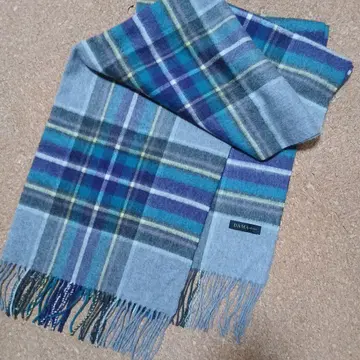 DAMA collection 체크 무늬 스톨 그레이 계열