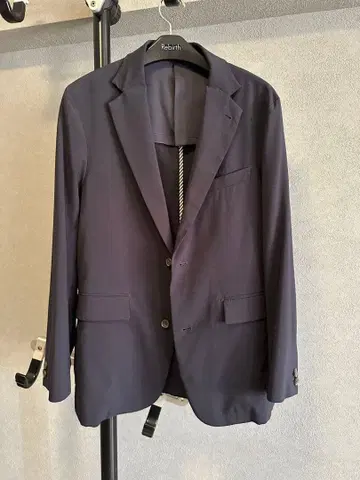 COMME CA ISM 네이비 비즈니스 자켓 사이즈 L