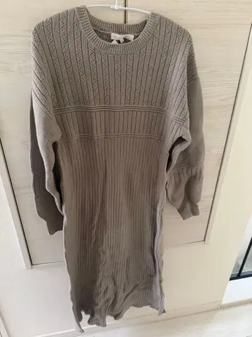 택 포함 새상품 grove 니트 원피스 사이즈 S