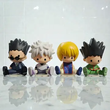 HUNTER x HUNTER 페타도르 리멘트 사이좋은 4인 세트 새상품급