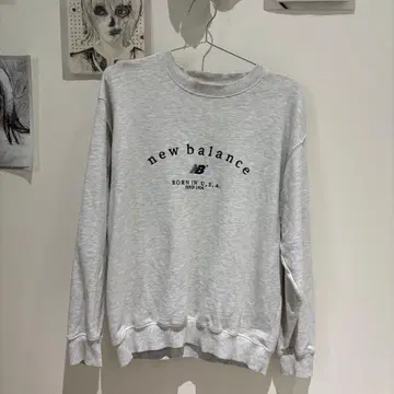 초레어 New Balance 그레이 트레이닝복 L 사이즈