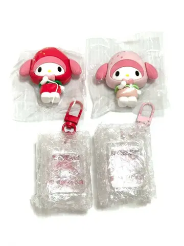 새상품 산리오 후르츠 디자인 시크릿 마그넷 키링