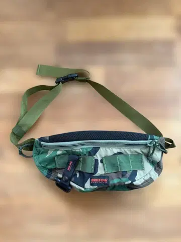 BRIEFING 카모플라쥬 웨스트 파우치