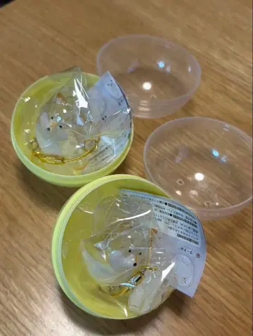 우리 아이 털뭉치 강아지 시바견 가챠가챠 가챠 2개