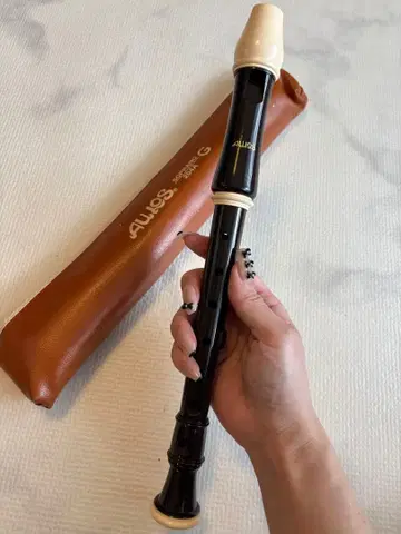 Aulos 소프라노 리코더 204A G조 케이스 포함