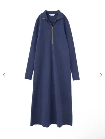 COCO DEAL 하프 지퍼 저리 원피스