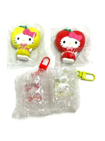 새상품 산리오 후르츠 디자인 시크릿 마그넷 키링