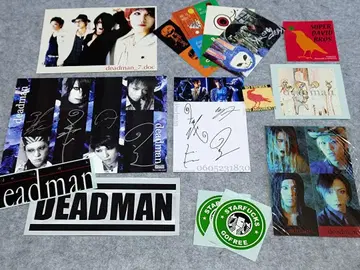 deadman 친필 사인 카드 & 스티커 세트